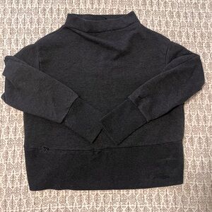 Vintage Nike Mock-Neck Sweatshirt w/ Hidden Zipper Pouch